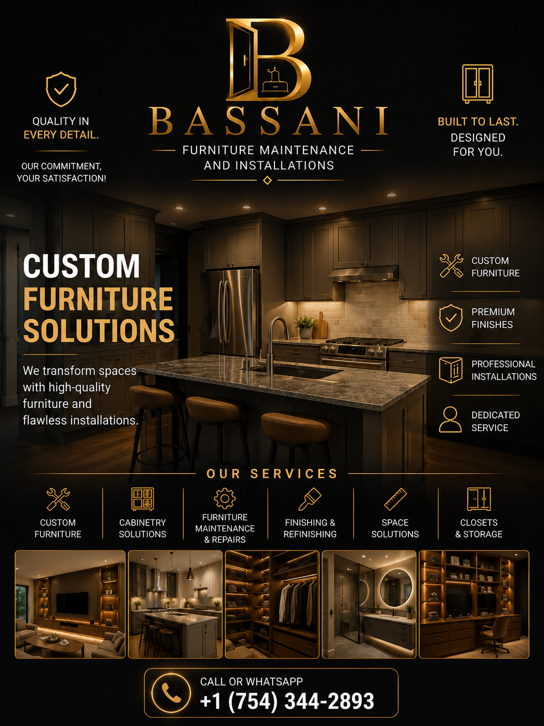 Bassani — Custom furniture solutions